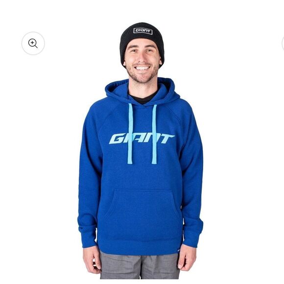 Men's Blue Hoodie, Nwt - Picture 1 of 7